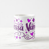 4 Color Vanessa 1 - Doodle Koffiemok (Center)