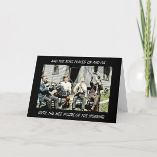 4-DELIGE BAND MUSICANS INSTRUMENTS MUSIC UIT DE JA KAART