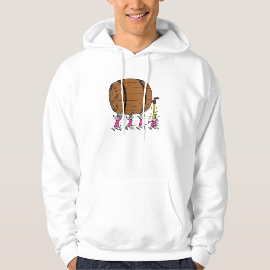 4 Drink muizen Hoodie (Voorkant)