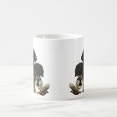 4 Duitse kortharige pointer kleuren Koffiemok (Center)