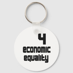 4 Economische Gelijkheid Sleutelhanger