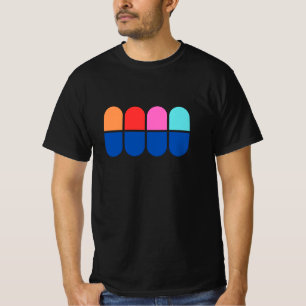 '4 Fantômes' - T-shirts minimalistes - Cadeaux de