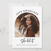 4 Foto (2 zijdig) Script Afstuderen Citaten Arches Kaart (Voorkant)