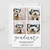 4 Foto Afstuderen minimale MCM - GraduPartij Kaart (Voorkant)