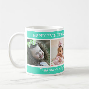 4 Foto Best Step Pap Oover Vaderdag Green Koffiemok