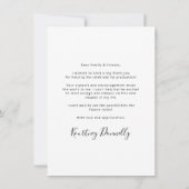 4 Foto Collage Afstuderen dank u kaart (Achterkant)