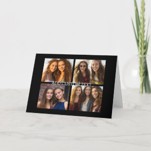 4 foto collage - Met ruimte voor tekst Kaart