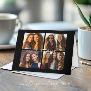 4 foto collage - Met ruimte voor tekst Kaart