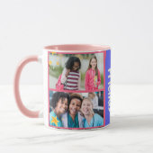 4 Foto Collage School Vrienden Mok (Links)