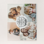 4 foto familie collage mam keepomwille moederdag legpuzzel (Verticaal)