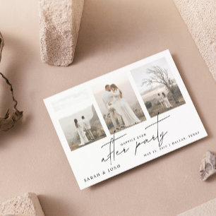 4 foto gelukkig ooit na partijhuwelijk aankondiging