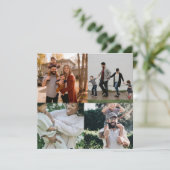 4 Foto gepersonaliseerde aangepaste collage (Staand voorkant)