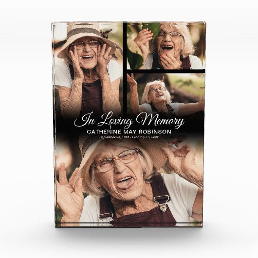 4 Foto in Loving Memory (Voorkant)