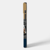 4 Foto Ophangen Minimalistisch Gepersonaliseerd Case-Mate iPhone Case (Achterkant / Links)
