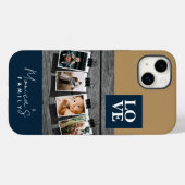 4 Foto Ophangen Minimalistisch Gepersonaliseerd Case-Mate iPhone Case (Achterkant (horizontaal))