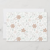 4 Foto Typografie Holiday Card Feestdagenkaart (Achterkant)