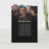 4-foto viering van het leven / begrafenis / gedenk programma (Achterkant)