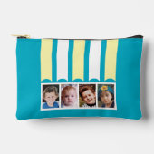 4 foto voeg naam toe wit blauw geel etui (Voorkant)