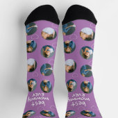 4 Fotocollage beste mama ooit Sokken (Top)