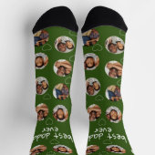 4 Fotocollage Beste papa ooit Sokken (Top)