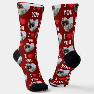 4 Fotocollage Ik hou van je Sokken