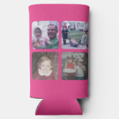 4 Fotocollage met - Het is een meisje Whimsical Pi (Achterkant)