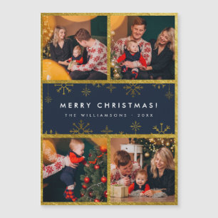 4 Fotokerstfeest   Festive Gold Foil & Snow