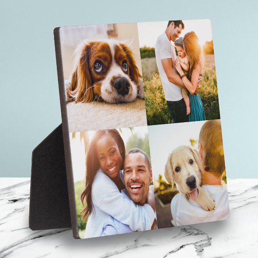 4 Fotoplaat met Sjabloon rand afdrukken op standaa