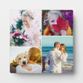 4 Fotoplak met standaard witte Sjabloon Fotoplaat (Voorkant)