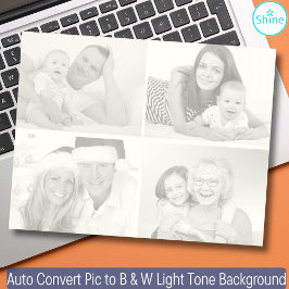 4 Foto's Automatisch omzetten van Afbeelding naar  Notitieblok