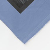 4 Foto's | Blue Fleece Dog Blanket (Hoek)