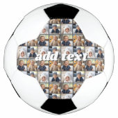 4 Foto's die overal gedupliceerd zijn, kunnen kleu Voetbal (Voorkant)