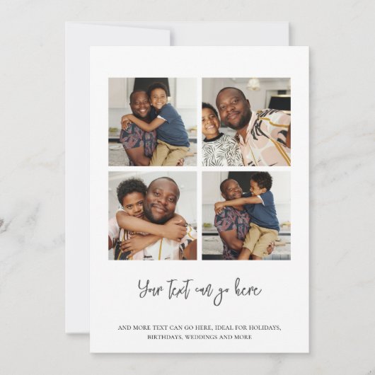 4 Fotosjabloon Kaart (Voorkant)