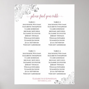 4 Frilles de tableau Mariage  Rose de tableau en b