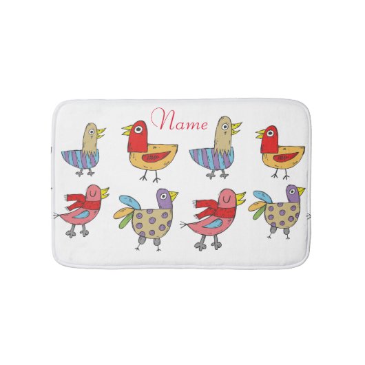 4 Funny Birds Thunder_Cove Badmat (Voorkant)