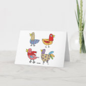 4 Funny Birds Thunder_Cove Kaart (Achterkant)