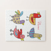 4 Funny Birds Thunder_Cove Legpuzzel (Horizontaal)