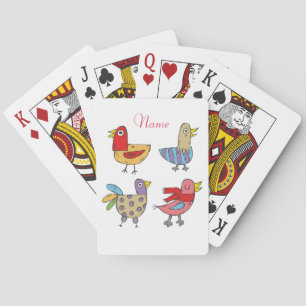 4 Funny Birds Thunder_Cove Pokerkaarten