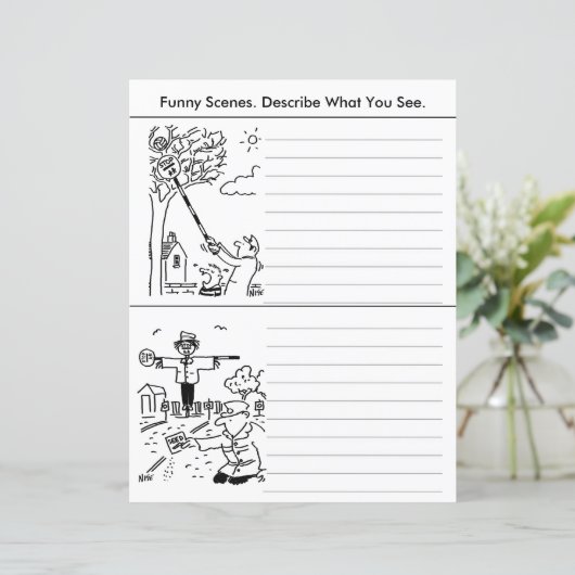 4 Funny Crossing Patrol Lollipop Mannen Cartoons (Staand voorkant)