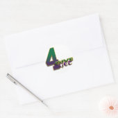 4-geven 4-krijgen 4 Favre sticker (Envelop)