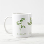 4 HERBES FRAÎCHES Mug blanche (Gauche)