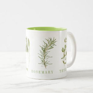 4 HERBES FRESH Mug Lime Bicolore