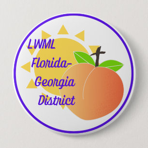 4-inch Button met LWML FL-GA-logo