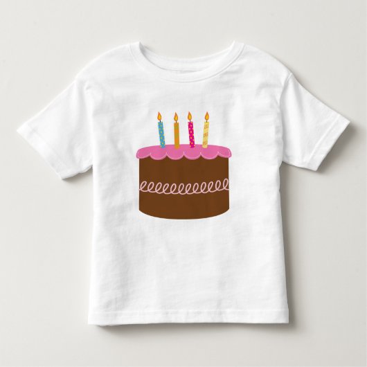 4 jaar oude dag kinder shirts (Voorkant)