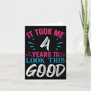 4 jaar oude verjaardag Quote Graphics Graphics Gra Kaart