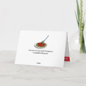 4 januari is Nationale Spaghettidag Kaart (Achterkant)