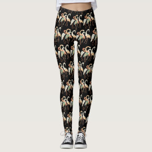 4 Japanse kranen Thunder_Cove Leggings
