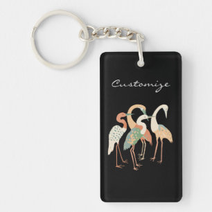 4 Japanse kranen Thunder_Cove Sleutelhanger