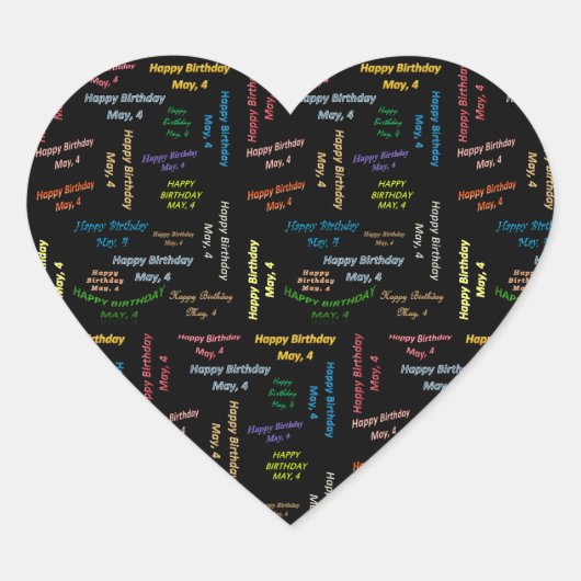 4-jarige Sticker (Voorkant)