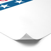 4 JUILLET Affiche de célébration (Coin)